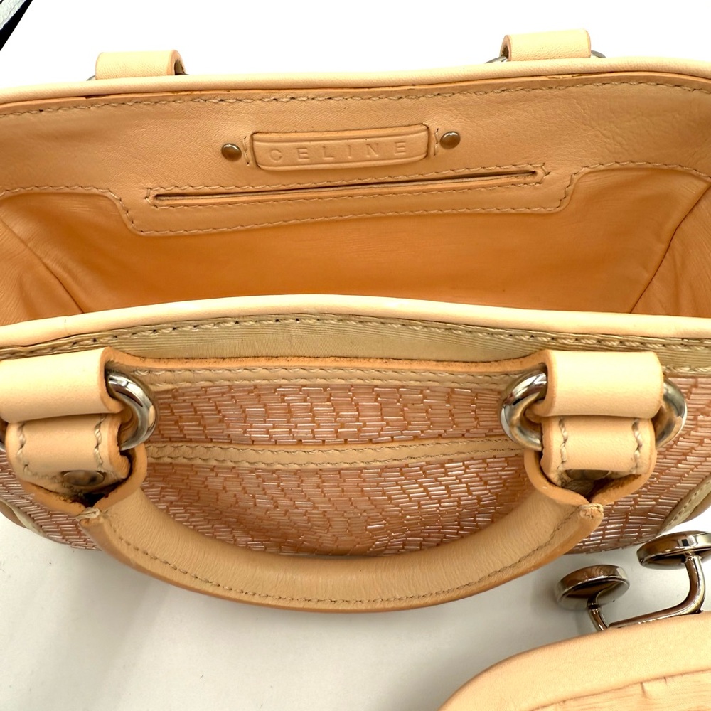 Celine Pink Beaded Micro Boogie Bag - Picture 14 of 16